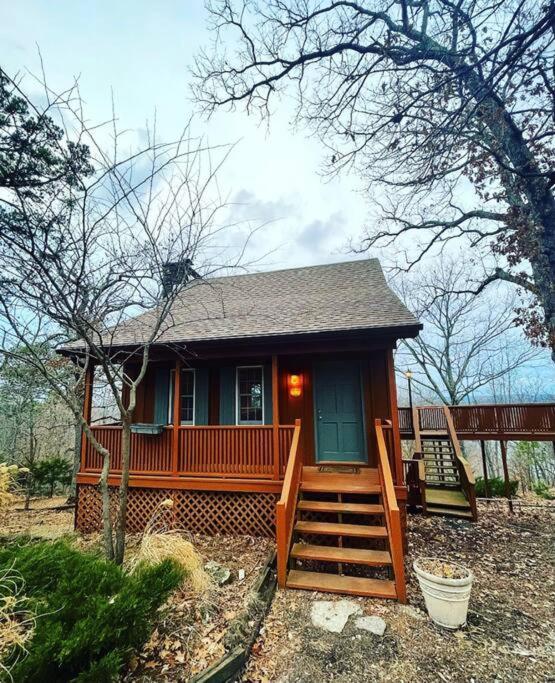 יוריקה ספרינגס Eagle Crest Cabin, White River View With Hottub מראה חיצוני תמונה