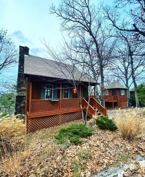יוריקה ספרינגס Eagle Crest Cabin, White River View With Hottub מראה חיצוני תמונה